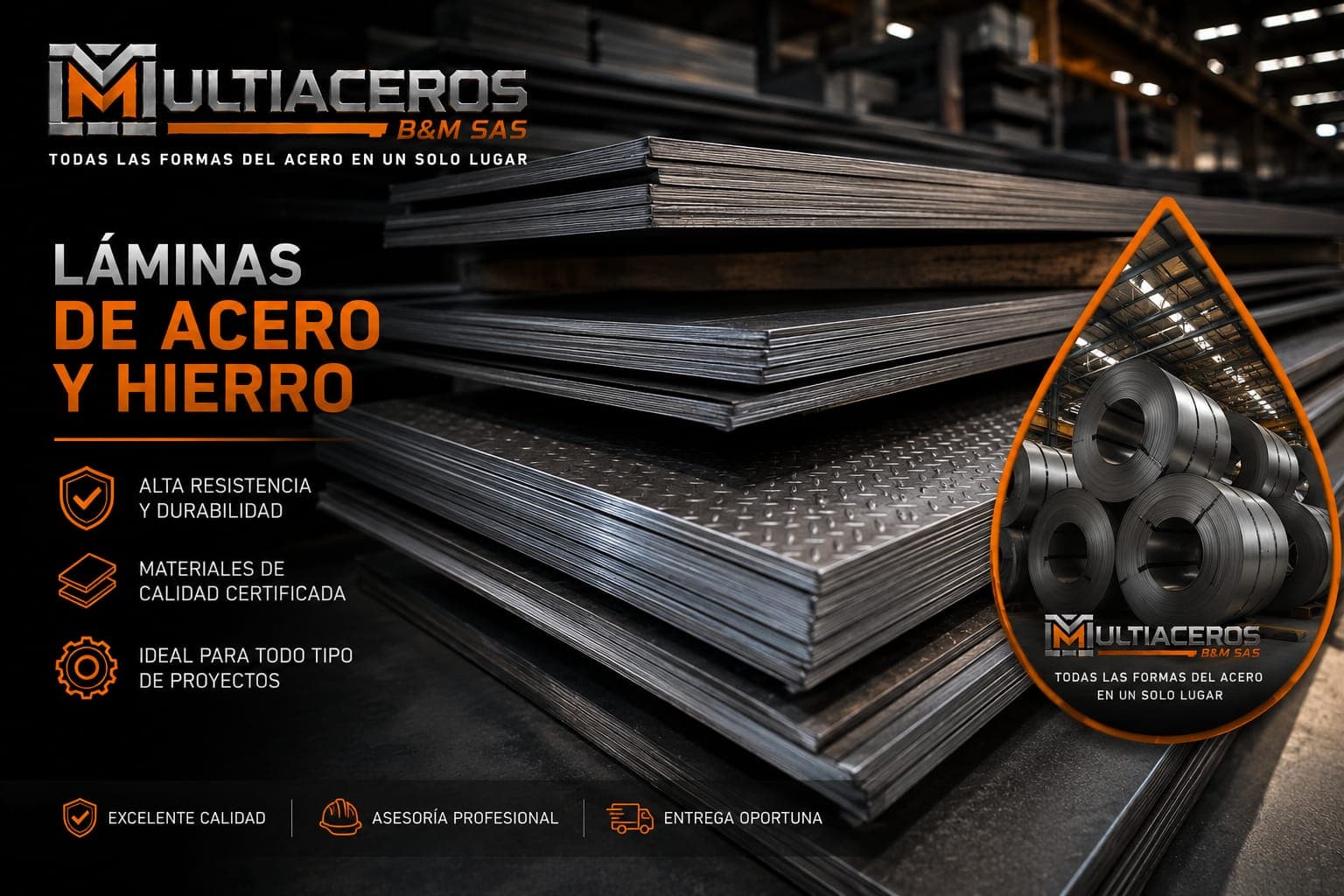 Láminas y Aceros
